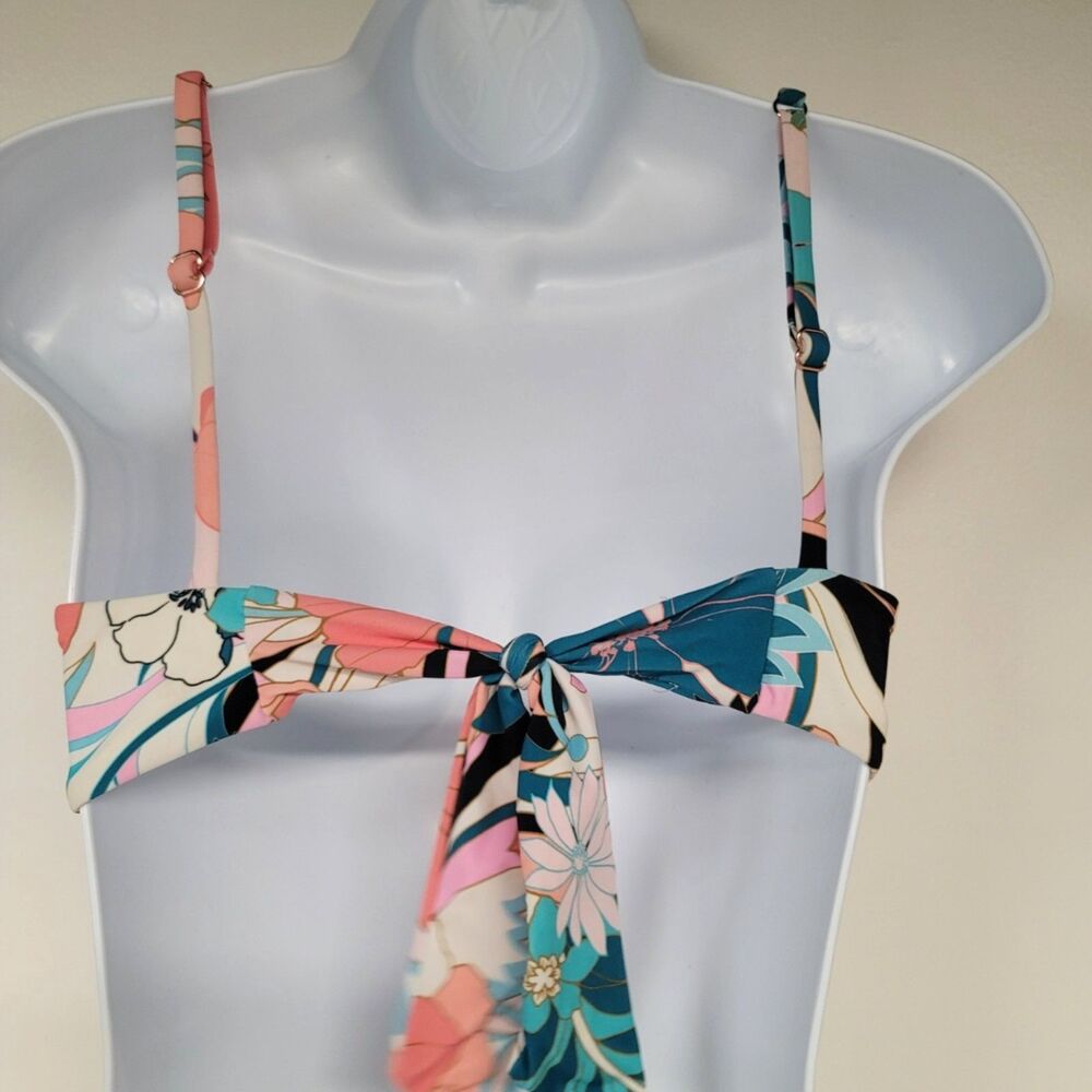 Raisins Hippy Chic Tropical Print Bikini Size Small - Picture 6 of 8